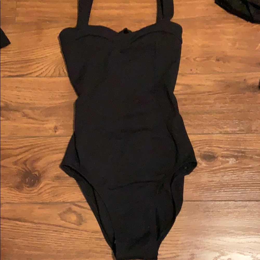 Natalie Black Leotard